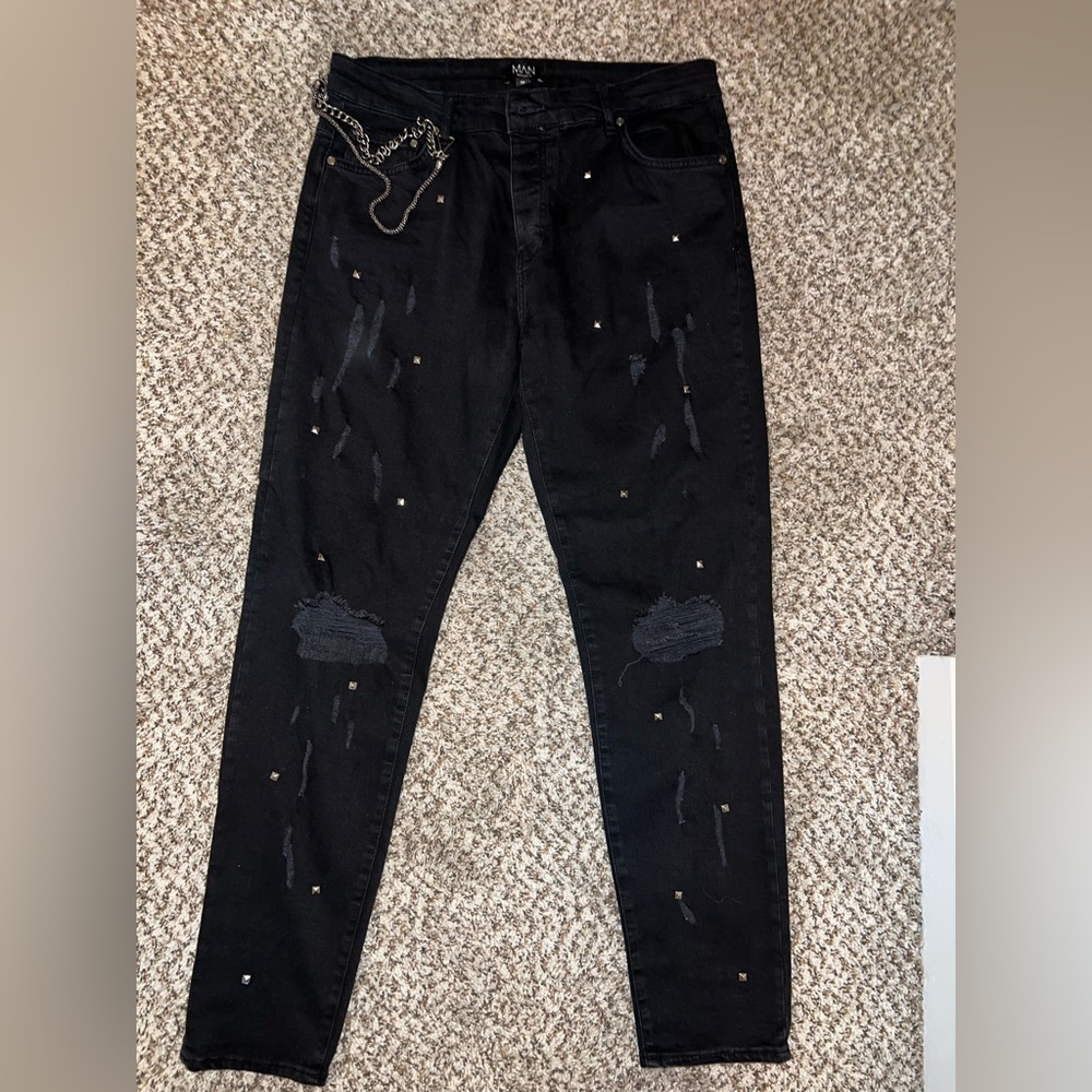 BoohooMAN Slim fit jean